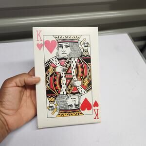 Jumbo Spillekort Playing Cards ~ Full Deck Open Box Games Play Humor Gift